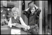 Boy George and friend.
