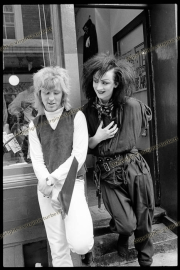 Boy George and friend.