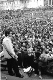 Killing Joke Anti Nuclear demo Youth