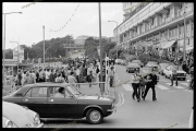 Mods, Skinheads and Punks on Southend Beach Front.  August Bank Holiday 1979.