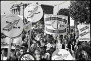 Marchers going to Brockwell Park Anti Racism Carnival.