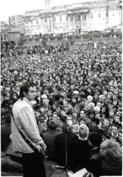 Killing Joke Anti Nuclear demo Youth