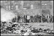 Meeting in tenements area re strike action