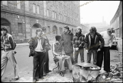 Striking dustmen/refuse collectors
