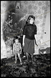 Slum Housing, Isle Of Dogs, London 1979
