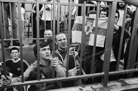 skinheads.  facists.  right wing  anti troops out demo