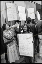 Picketing Barnet Magistrates Court