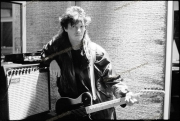Andy Taylor of Duran Duran in Maison Rouge Studios, July 1984.