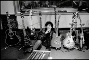 Andy Taylor of Duran Duran in Maison Rouge Studios, July 1984.