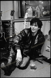Andy Taylor of Duran Duran in Maison Rouge Studios, July 1984.