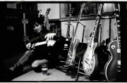 Andy Taylor of Duran Duran in Maison Rouge Studios, July 1984.