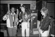 Nile Rodgers and John Taylor in the studio