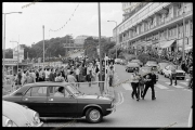 Mods, Skinheads and Punks on Southend Beach Front.  August Bank Holiday 1979.