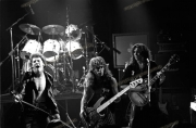 Paul Di'Anno, Steve Harris,Dennis Stratton, Iron Maiden Feb 1980