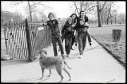 Clive Burr, Dave Murray, Steve Harris, Paul Di'Anno, Dennis Stra