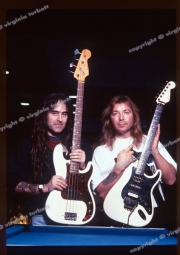Steve Harris & Dave Murray, Iron Maiden Feb 1980