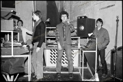 OMD in their studio in Liverpool.