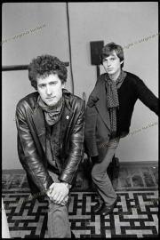 OMD in their studio in Liverpool.