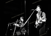 OMD soundcheck onstage at The Ritz, New York,