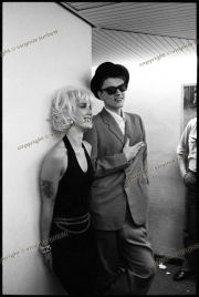 Paula Yates  + Dr Robert (Blowmonkeys)