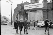 Govan Shipyard gates,  Govan Rd at Elder St.