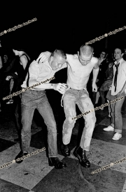 crisis  skinheads crowd fans punks dancing acklam hall 29/06/79