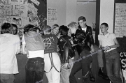 Punks at Rock against Racism gig.