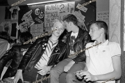 Punks at Rock against Racism gig.