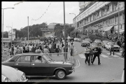 Mods, Skinheads and Punks on Southend Beach Front.  August Bank Holiday 1979.