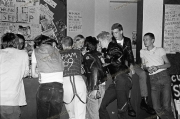 Punks at Rock against Racism gig.