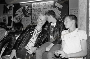 Punks at Rock against Racism gig.