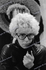 Adam Clayton of U2 backstage in Appeldoorn.
