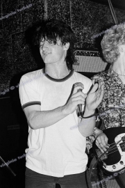 Bono onstage in Belgium 1980