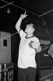 Bono onstage in Belgium 1980