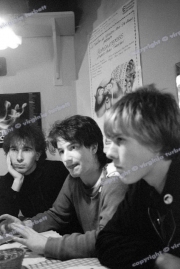 U2 in a cafe in Belgium