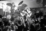 UK Subs and fans. Punks.